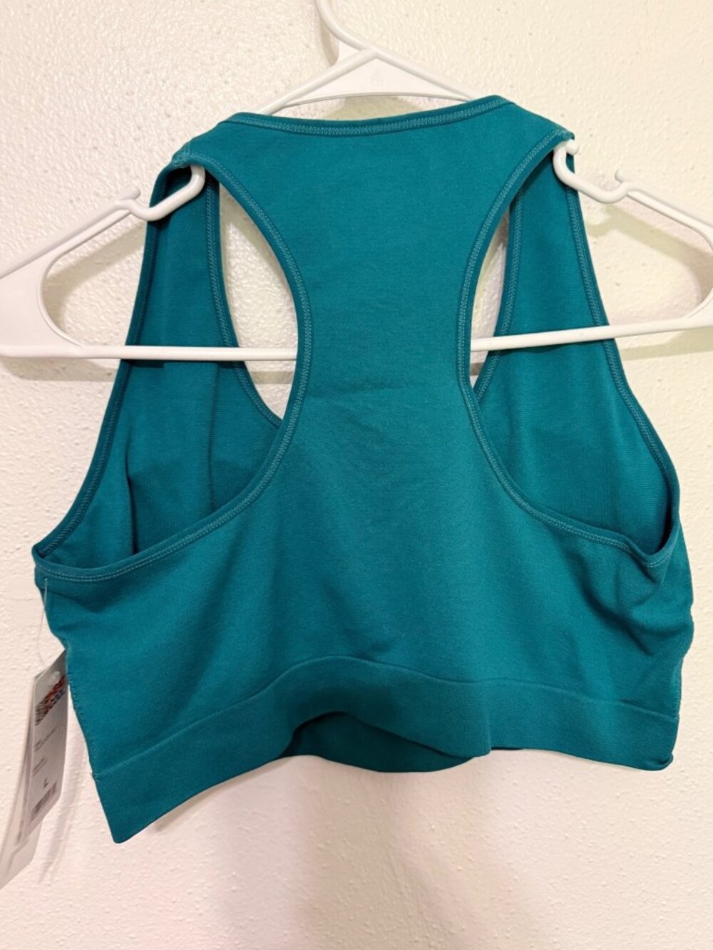 32 Degrees Cool Sports Bra Teal Blue Padded Womans L - Picture 2 of 4